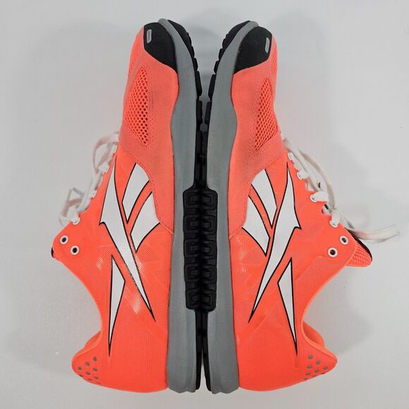Reebok Crossfit Nano 2.0 Men's 12.5 Orange Mesh Athletic Cross Training Shoes - Picture 7 of 8